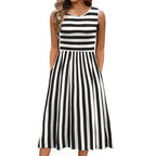 ✨New Arrivals & Special Offers-Women's Elegant Sleeveless Maxi Dress