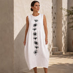 ⏰Last Day Sale 50% Off💃Women's Sleeveless Linen Dress