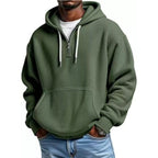 ⏰️LIMITED-TIME 50% OFF & FREE SHIPPING! ✨Men's Knit Quarter-Zip Hoodie Sweatshirt