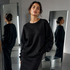 👚Seasonal Style - Waffle Texture Sweatshirt – Easy Breezy Fit & Classic Style for Any Casual Look