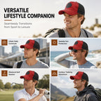 Men's Breathable Mesh Baseball Cap