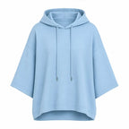 Women's Loose-Fitting Wide-Sleeved Sweatshirt
