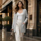 Women's Ribbed Knit Cardigan