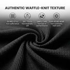 🌿Men's Waffle-Knit Short Sleeve Top & Pants Set– Casual Comfort Meets Effortless Autumn Style