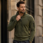 Men's Half Zip Polar Fleece Pullover