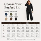 Bestseller🏆👚💕 V-Neck Off-Shoulder Top & Pants Set – Timeless Comfort & Effortless Style for Every Look