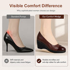 Women's Comfortable Wedge Heel Pumps