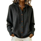 💖Women's Cozy Hooded Knit Cardigan