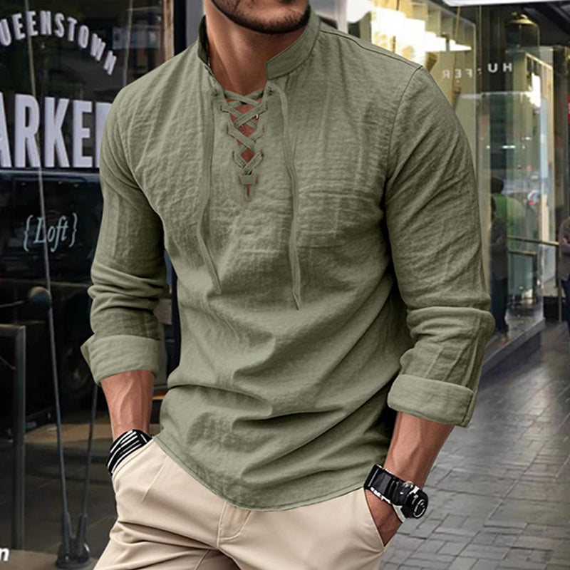 Men's Casual Solid Color Shirt