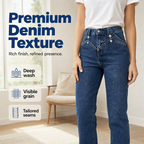 Sculpting High-Waist Jeans