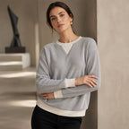 ☁️ Easy Everyday Comfort | Women's Waffle-Knit Long-Sleeve Top