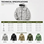 🌧️ All-Weather Utility | Men's Waterproof Oversized Hooded Jacket
