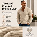 ⌛Limited-Time Offer-Men's Corduroy Stand Collar Sweatshirt