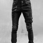 Men's Slim Fit Ripped Jeans