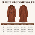 ✨ Timeless Faux Suede Style | Women's Longline Trench Coat ⚡ Free Shipping