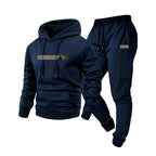 Men's Hooded Sweatshirt & Sweatpants 2-Piece Set
