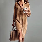 Women's Casual Fashion Shirt Dress