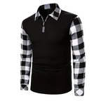Bestseller🏆Men's Casual Long Sleeve Half-Zip Shirt