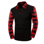 Bestseller🏆Men's Casual Long Sleeve Half-Zip Shirt
