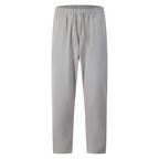 👖 Pull On & Go | Men's Waffle-Knit Drawstring Straight-Leg Pants