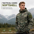 🌲 Tactical Camo, All-Weather Protection | Men's Outdoor Hooded Jacket ⚡ Free Shipping