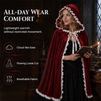 Dramatic Hooded Lace Cape