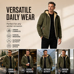 ❄️ Built for Cold Days | Men's Warm Hooded Winter Jacket ⚡ Free Shipping