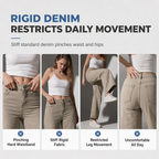 👖 LIMITED-TIME 50% OFF! ✨Women's Casual Loose Fit Wide Leg Denim Jeans