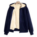 ✨ Textured Tailoring | Women's Button-Down Knit Blazer Jacket