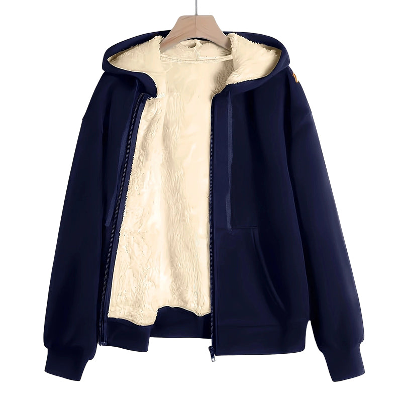 ✨ Textured Tailoring | Women's Button-Down Knit Blazer Jacket