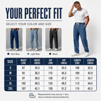 Men's Loose Straight-Leg Denim Pants
