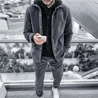Men's Cozy Warm Shirt and Pants Lounge Set