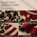🐆 Statement Print, Cozy Layers | Women's Leopard Print Cardigan ⚡ Free Shipping