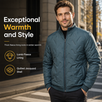 Men's Winter Fleece-Lined Padded Coat
