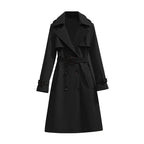 🧥 Smooth Drape, Polished Silhouette | Women's Mid-Length Trench Coat ⚡ Free Shipping