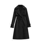 🧥 Smooth Drape, Polished Silhouette | Women's Mid-Length Trench Coat ⚡ Free Shipping