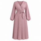 👗✨Women's Elegant Crossover V Neck Pleated Maxi Dress✨𝘉𝘶𝘺 𝘢𝘯𝘺 2 𝘢𝘯𝘥 𝘨𝘦𝘵 𝘢𝘯 𝘦𝘹𝘵𝘳𝘢 8% 𝘥𝘪𝘴𝘤𝘰𝘶𝘯𝘵
