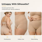 💖 Smooth & Shape | Women's High-Waisted Tummy-Control Padded Shapewear Shorts