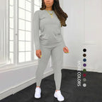 Women's Long Sleeve Top & Pants 2-Piece Set