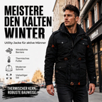 ✨Men’s thermal winter jacket with a detachable hood