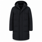 🧥 Heavyweight Warmth, Utility Storage | Men's Mid-Length Padded Coat ⚡ Free Shipping