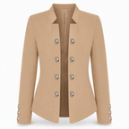 Women's Stand Collar Slim Fit Blazer