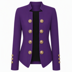 Women's Stand Collar Slim Fit Blazer