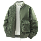 🧥 Classic Bomber, Easy Layering | Men's Utility MA-1 Jacket ⚡ Free Shipping