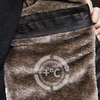 🧥 Plush-Lined Warmth, Refined Leather-Look Style | Men's Zip Jacket ⚡ Free Shipping