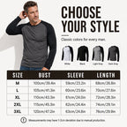 Men's Color-Block Raglan Long Sleeve T-Shirt