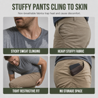👖 Lightweight Feel, Utility Pockets | Men's Drawstring Cargo Pants