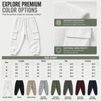 Men's Casual Cargo Jogger Pants