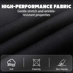 Men's Classic Fit Lightweight Casual Stretch Suit Pants