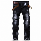 👖 Rugged Stretch | Men’s Slim-Fit Ripped Denim Jeans